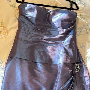 Bill Levkoff gown with shawl size 12